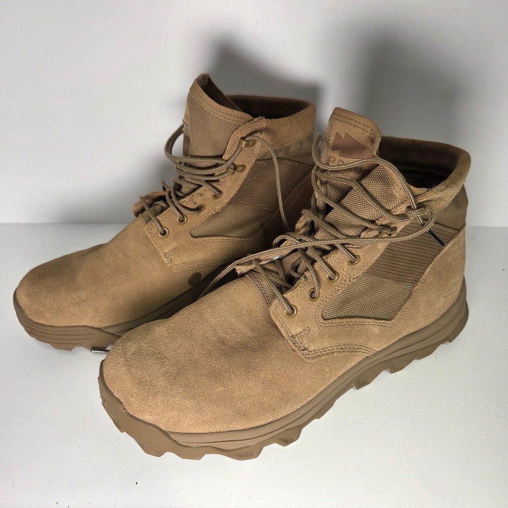GORUCK Boots Mens 11.5 Brown MACV-2 Ankle Combat Tactical Trail Hiking Workwear
